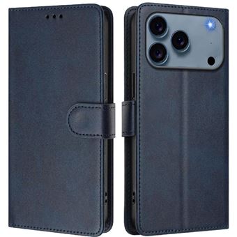 Capa Clássica Flip ZURSANA para iPhone 17 Pro Max com Bloqueio RFID  | Azul - 1