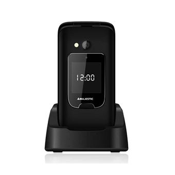 Telemóvel New Majestic Sileno 50R Flip | Preto - 1