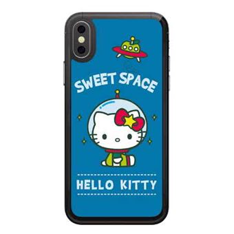 Capa Hello Kitty Step PVC iPhone X/XS  Space - 1