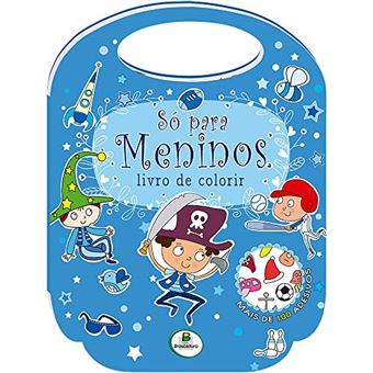 Livro de Colorir - Só Para... Meninos - 1
