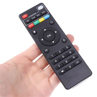 Controlo Remoto Dishiqing para Android TV Box MXQ X96 H96 MAX/V88/TX6/T95 | Preto - 1