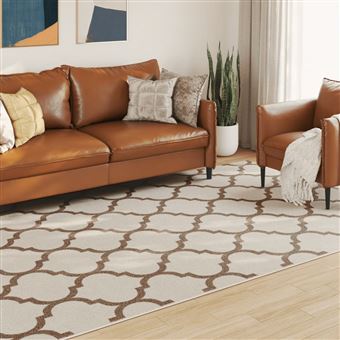 Tapete pelo curto antiderrapante vidaXL | Interior/Exterior | 190x300 cm | multicor - 1