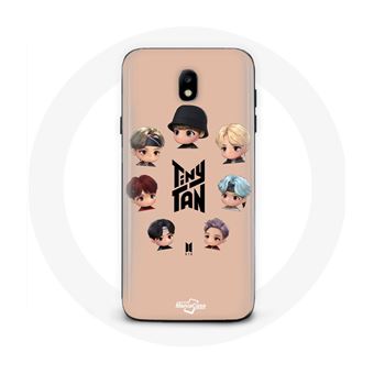 Capa Maniacase para Samsung Galaxy S5 Bts Tinytan Animação Anexar Rm Jin Suga J-Hope Jimin V Ejungkook - 1