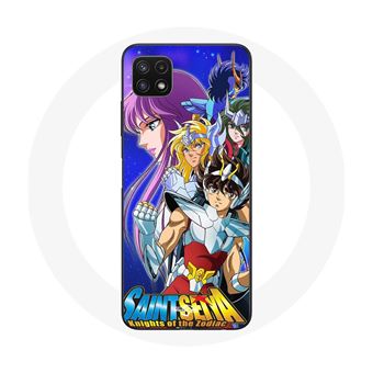 Capa Maniacase para Samsung Galaxy A22 5G Les Cavaloiers Du Zodíaco Anime Culte Saint Seiya Manga - 1