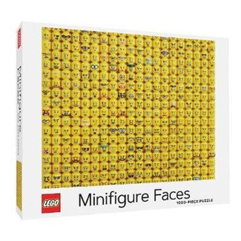 LEGO (R) Minifigure Faces 1000-Piece Puzzle - 1
