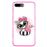 Capa Hapdey para iPhone 7 Plus - 8 Plus Design Guaxinim Fofo em Silicone Flexível e TPU Cor-de-Rosa_0