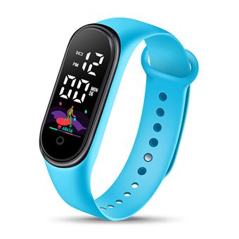 Pulseira Desportiva CO-Phénix para Crianças | À Prova D'água | Azul Claro 25 - 1