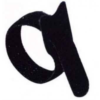 Tira para Atar Cabos CUC Exertis Connect 629164 | Preto - 1
