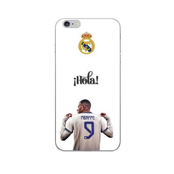 Capa Maniacase para iPhone 6 Plus Kylian Mbappe Real Madrid 9 Hola - 1