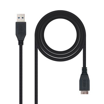 Cabo Usb Nanocable 10.01.1101-BK | Preto - 1