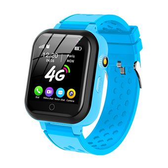 Smartwatch DAM T16 4G GPS |  localizador Wifi e LBS Chamada de vídeo |  Micro Chat |  Botão SOS - Azul - 1