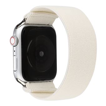 Bracelete de Nylon HSMY Elástico para Apple Watch Series 6/ SE/ 5/ 4 | 40 mm - Branco - 1