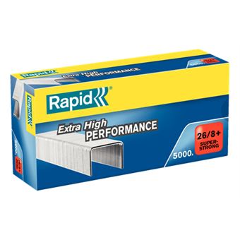 Pacote de Agrafos Rapid 24862200 | Metálico - 1