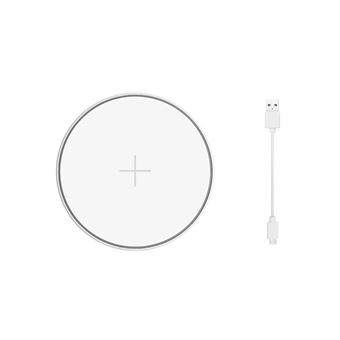Carregador de dispositivos móveis Juice Pad interior Branco