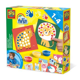 O meu 1º kit de Pintar SES com Dedos para Bebé - 1