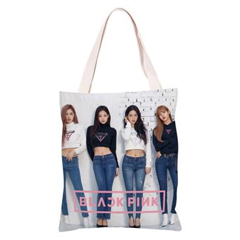 Saco de Compras de Lona HSMY BLACKPINK 8 - 1