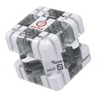 Cubo Mágico Dimensionai Maze 3x3x3 Etastra YDX007 | Branco + Transparente - 1