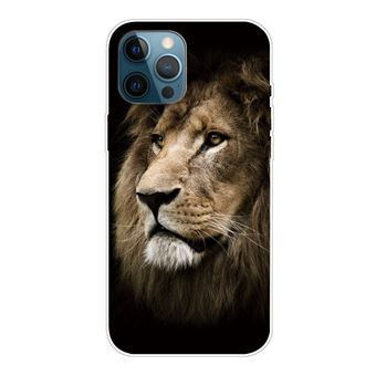 Capa e TPU Leão criativo fofo, flexível e à Prova de Choque para iPhone 13 Pro Max 6.7'' - 1