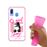 Capa Hapdey para Samsung Galaxy A40 2019 Design Girl Things em Silicone Flexível e TPU Cor-de-Rosa_3