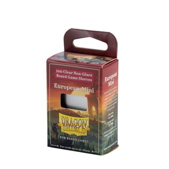 Dragon Shield Board game Sleeves European Mini 45x68 (EN) - 1
