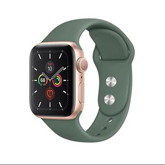 Bracelete de Silicone Gift4Me para Apple Watch Series 9 - 41mm - Verde Escuro - 1