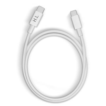 Cabo de Entrega de Energia Avizar USB-C para USB tipo C | 18 W | Sincronização de Carga - 1
