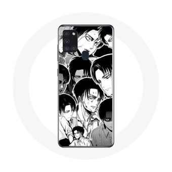 Capa Maniacase para Samsung Galaxy A21S Attack On Titan Manga Levi Ackerman - 1