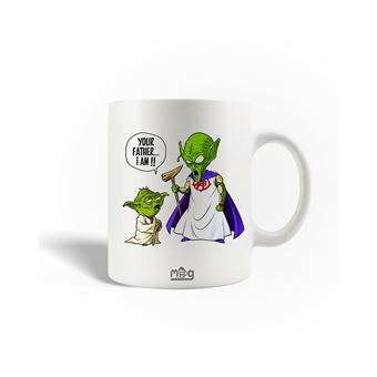 Caneca Maniacase Dragon ball z Namek E Star wars yoda O teu pai sou eu... !! - 1