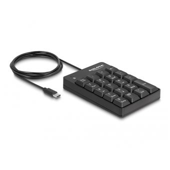 Teclado Numérico DeLOCK 12108 | Preto - 1