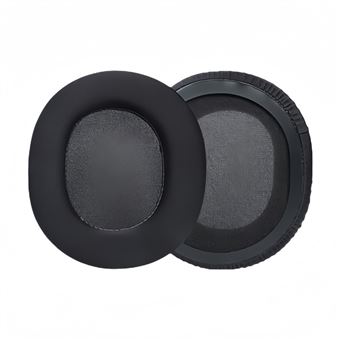 Almofadas para Auscultadores V-REEL para Steelseries Arctis NOVA 1 3 5 7 9X PRO | Preto | Couro Refrescante - 1