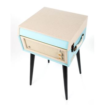 Gira-discos GPO Retro Bermuda | Azul, Creme - 1