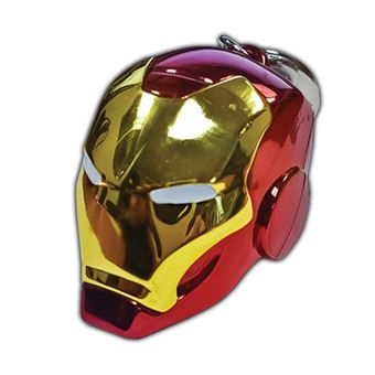 Porta-chaves/estojo Semic Distribution Iron Man helmet | Dourado, Vermelho - 1
