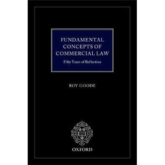 Fundamental Concepts Of Commercial Law - 1