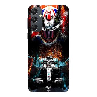 Capa Maniacase para Samsung Galaxy A54 | Lewis Hamilton Mercedes 44 - 1