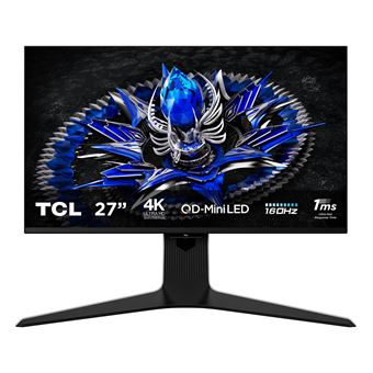 Monitor Gaming TCL 27R83U | QLED | 4K UHD | 1 ms | 160 Hz | 27" | F - 1