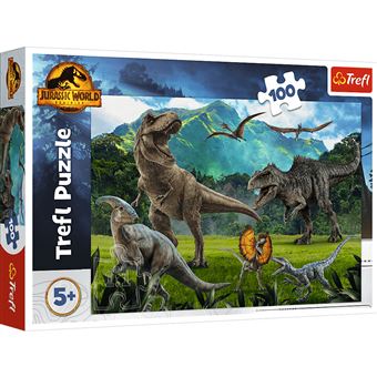 Puzzle Trefl Dinossauros 16441 | 100 Peças - 1