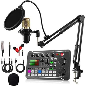 Kit Placa de Som e Microfone BM800 Orysin Misturadora e Amplificador - 1