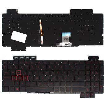 Teclado Backlit para Computador Portátil Asus Tuf Gaming Fx504 Fx504Gd Fx504Ge Fx504Gm Series - 1