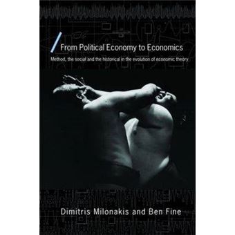 From Political Economy To Economics - 1