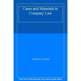 Cases and Materials in Company Law - 1