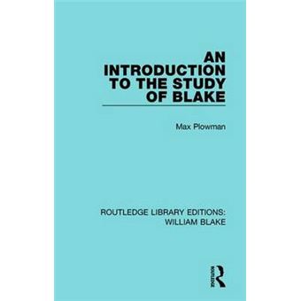 An Introduction to the Study of Blake - Hardback - 2015 - 1