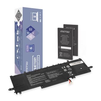 Bateria Mitsu para Asus ZenBook 13 14 UX334, UX434, UX463 - 1