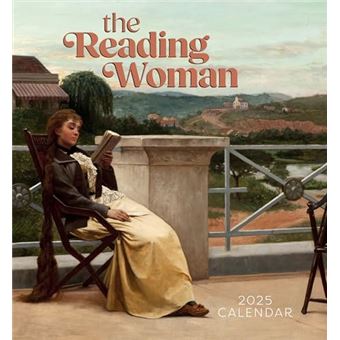 The Reading Woman 2025 Mini Wall Calendar - 1