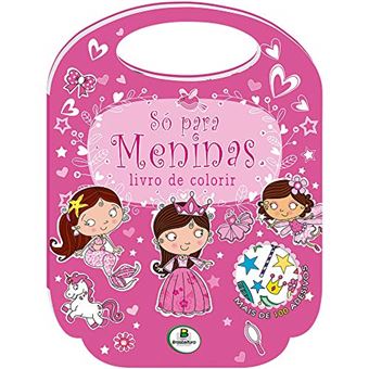 Livro de Colorir - Só Para... Meninas - 1