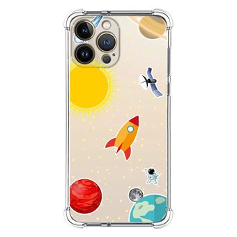 Capa Tumundosmartphone de silicone anti-choque para iPhone 13 Pro Max (6.7) design Space Drawings - 1