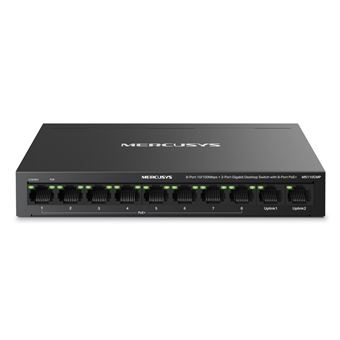 Switch de Rede Mercusys MS110CMP | Preto - 1