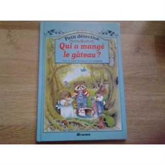 Petit detective : qui a mangé le gateau? Suis la piste et trouve le coupable - 1