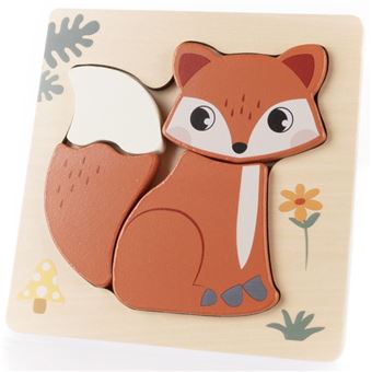 Puzzle de madeira Zopa Fox - 1