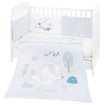Conjunto Jogo de Cama Kikka Boo Little Fox | 2 Peças | 60x120cm - 1