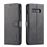 Capa Magunivers PU estande preto para Samsung Galaxy S10_0